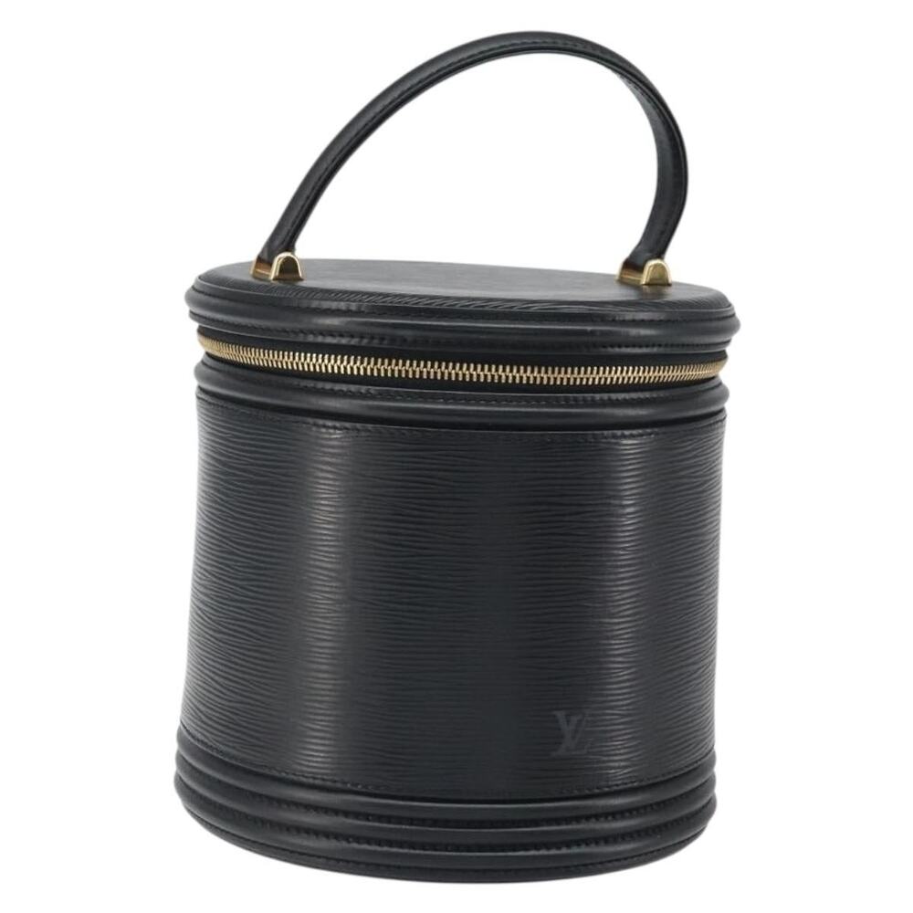 Louis Vuitton Epi Cannes Handbag Black